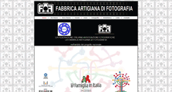 Desktop Screenshot of fabbricaartigianadifotografia.org