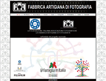 Tablet Screenshot of fabbricaartigianadifotografia.org